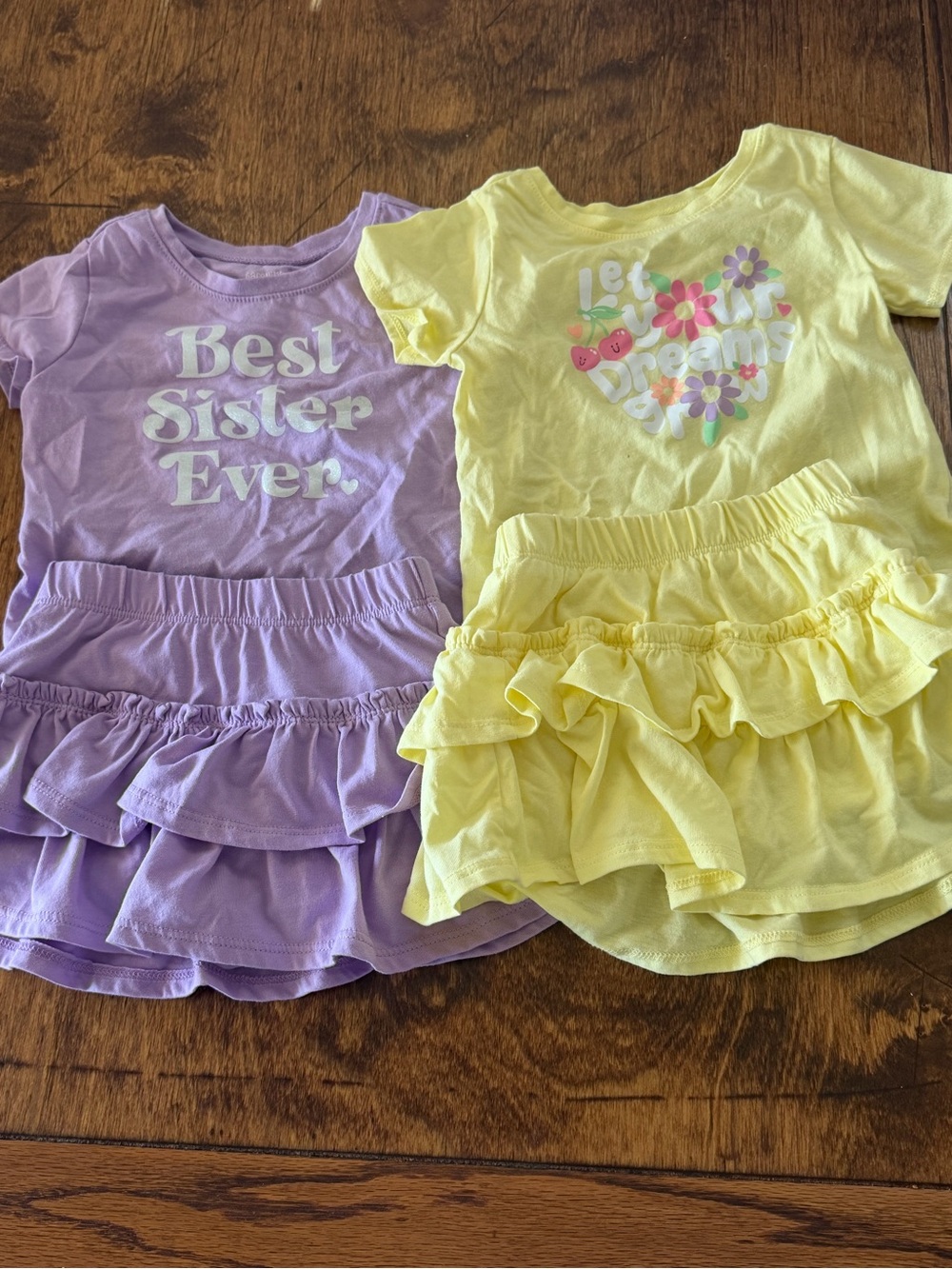 18M Girls Garanimals Ruffle Skirt Tee Set